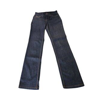 NYDJ Marilyn Straight leg Dark Wash Jean's Pants size 4